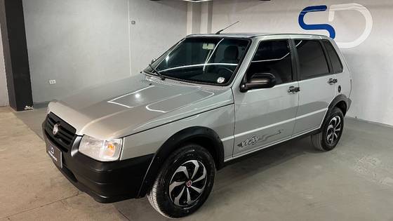 FIAT UNO 1.0 MPI MILLE WAY ECONOMY 8V FLEX 4P MANUAL